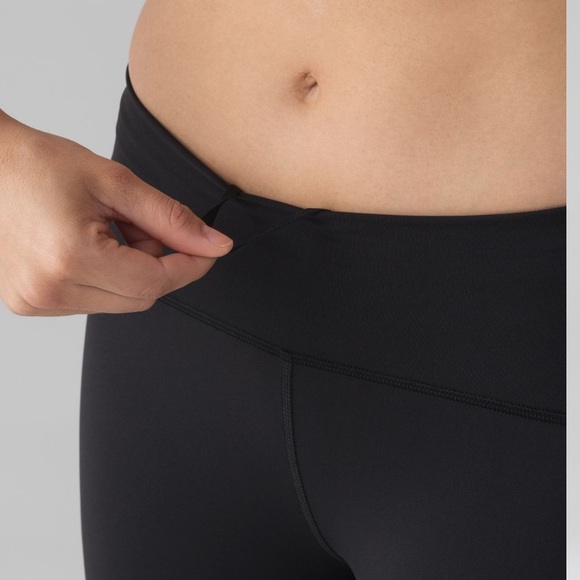 Lululemon Train Times High Rise Crop (17") Leggings Black size 4 - Picture 6 of 16